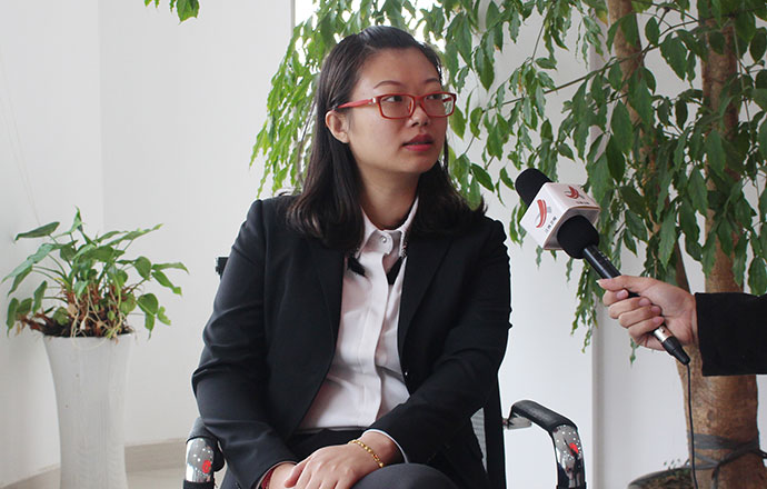 江西電視臺記者到第一槍網(wǎng)進(jìn)行企業(yè)采訪報道